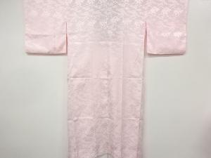 菊桐模様織出し単衣長襦袢